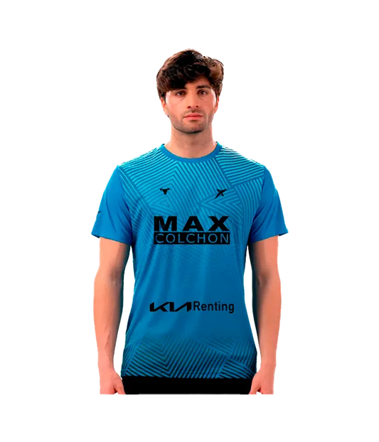 Camiseta Drop Shot Abian Azul Campa