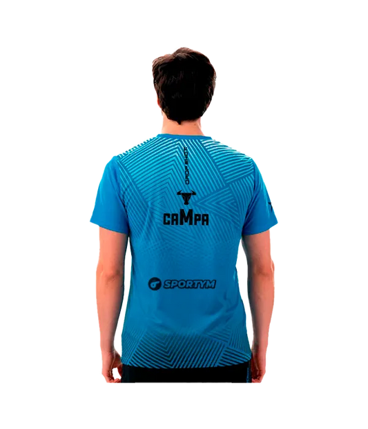 Camiseta Drop Shot Abian Azul Campa