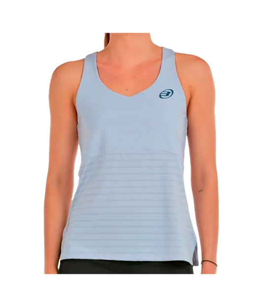 Camiseta Bullpadel Oza Mujer Gris