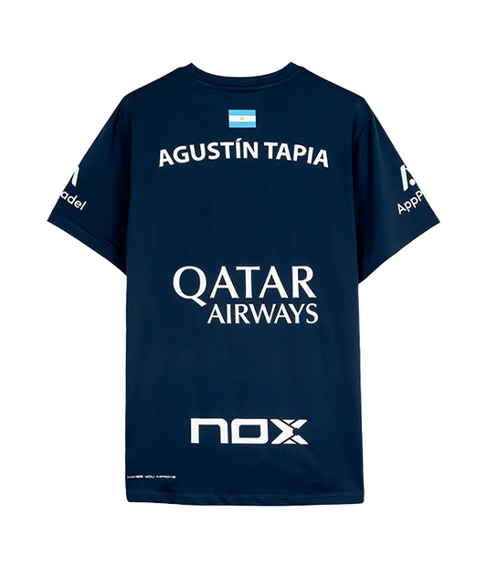 Camiseta NOX Azul Agustín Tapia