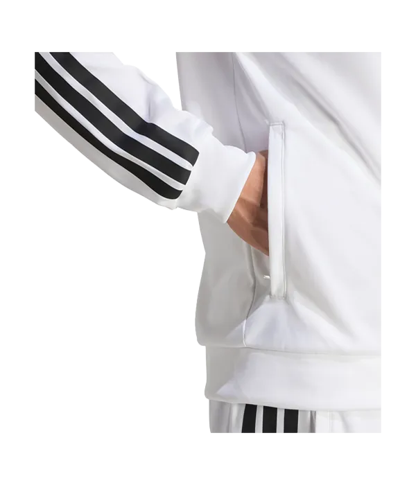 Chaqueta Adidas 3S Knit White 2025