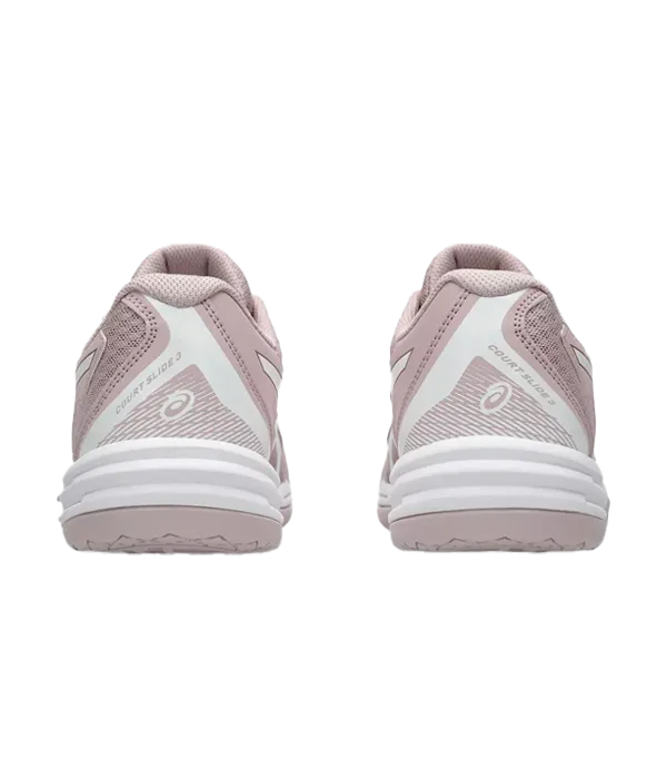 Padel Shoes Asics Court Slide 3 Mujer Watershed Rose/White