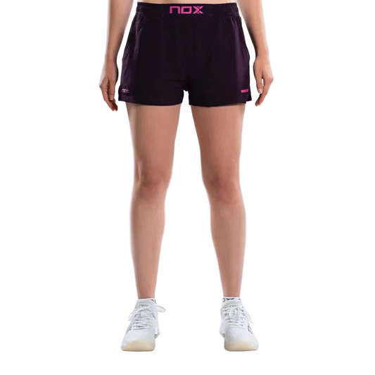 Pantalon Corto NOX Woman Pro Deep Purple