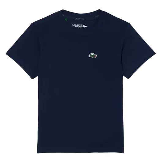 Camiseta Lacoste Ultra Dry Azul Marino Junior 2025