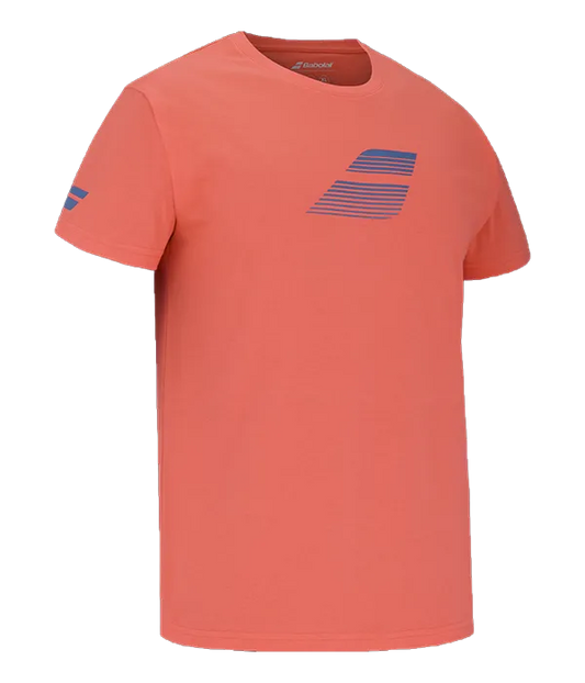Camiseta Babolat Flag Hot Coral 2025