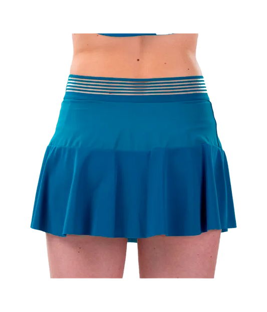 Falda Drop Shot Brisa Azul