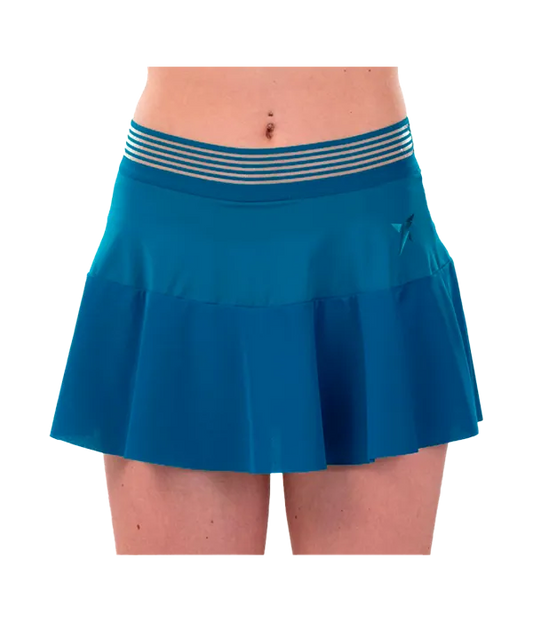 Falda Drop Shot Brisa Azul