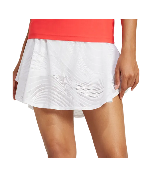 Falda Adidas Pro White 2025