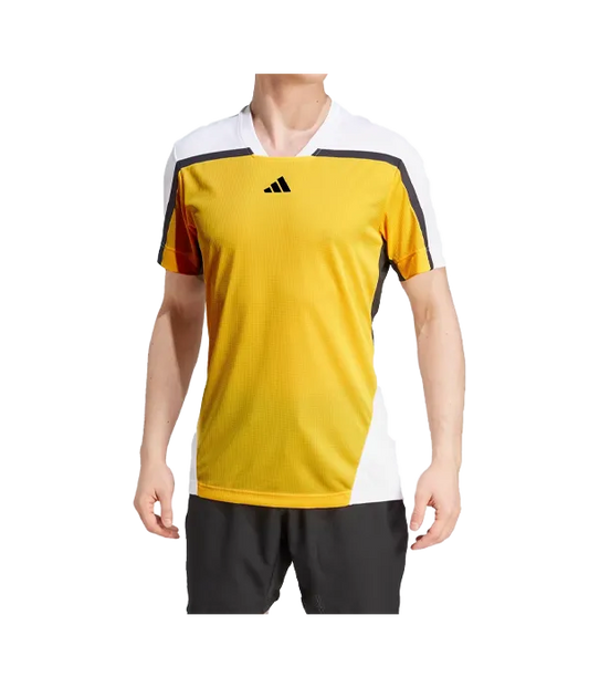 Camiseta AdidasFreelift Mesh T Pro Naranja
