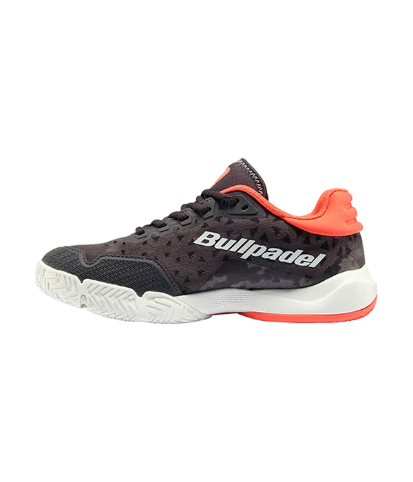 Padel Shoes Bullpadel Flow 24I Gris oscuro/Naranja