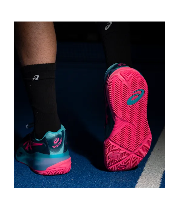 Padel Shoes Asics Gel-Resolution X Padel Mako Blue/Hot Pink 2025