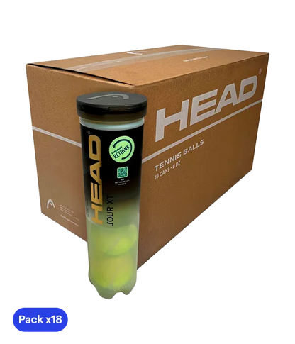 Box Balls  HEAD Tour (x4)(Pack x18)