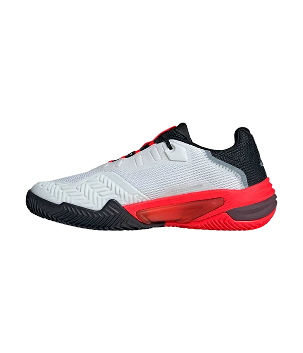 Padel Shoes Adidas Barricade 13 CL Blanco/Rojo