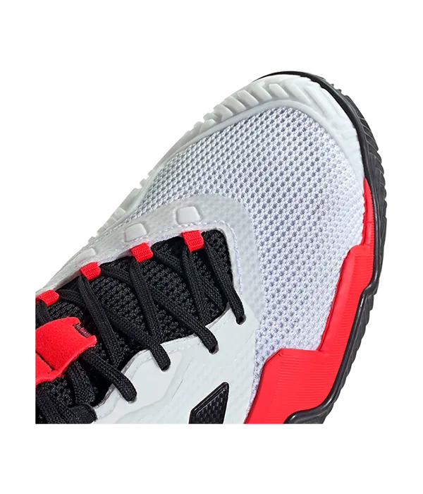 Padel Shoes Adidas Barricade 13 CL Blanco/Rojo