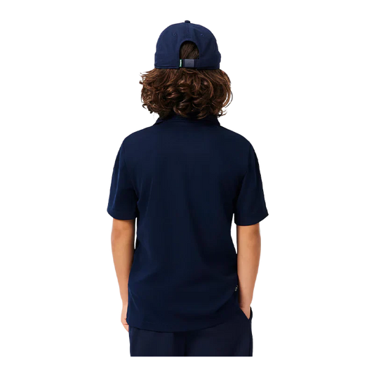 Polo Lacoste Ultra Dry Junior Azul Marino 2026