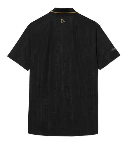 Polo Lacoste x Novak Djokovic Negro 2025