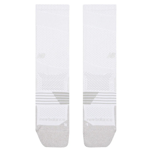 Unisex Pro Tennis Crew Socks 1 Pair White