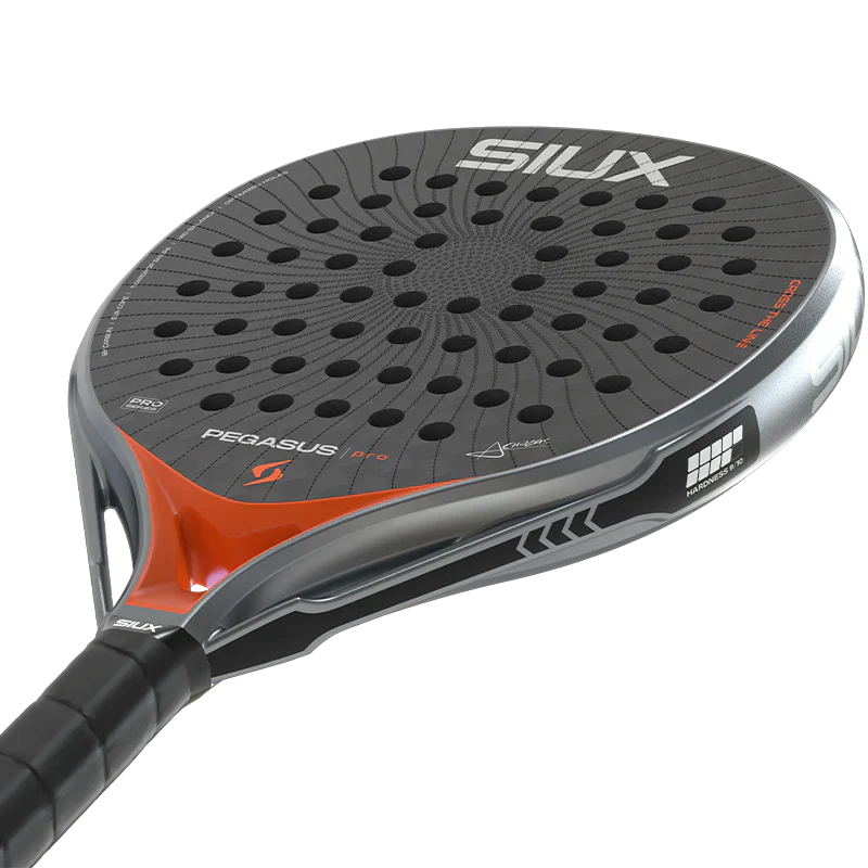Siux Pegasus Pro 2026 Lava Orange Alex Chozas Padel Racket