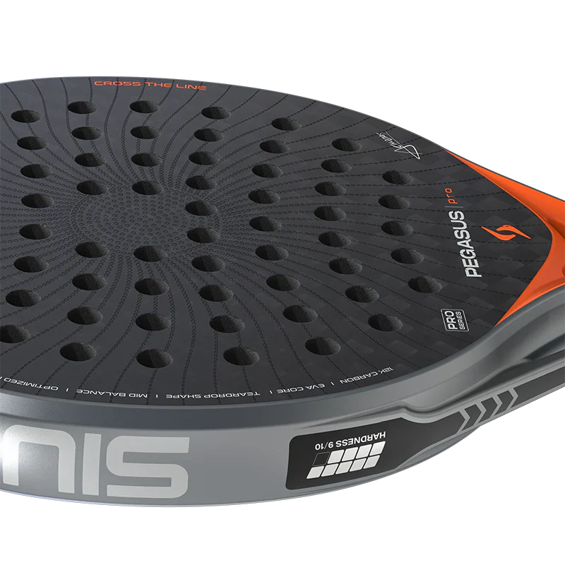 Siux Pegasus Pro 2026 Lava Orange Alex Chozas Padel Racket