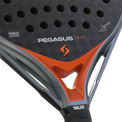 Siux Pegasus Pro 2026 Lava Orange Alex Chozas Padel Racket