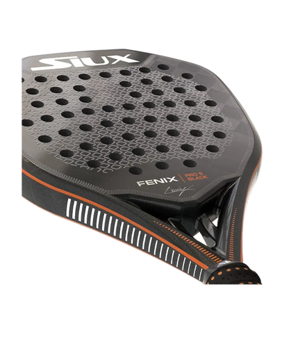 Siux Fenix Pro 5 Black 2025 Leo Augsburger Padel Racket