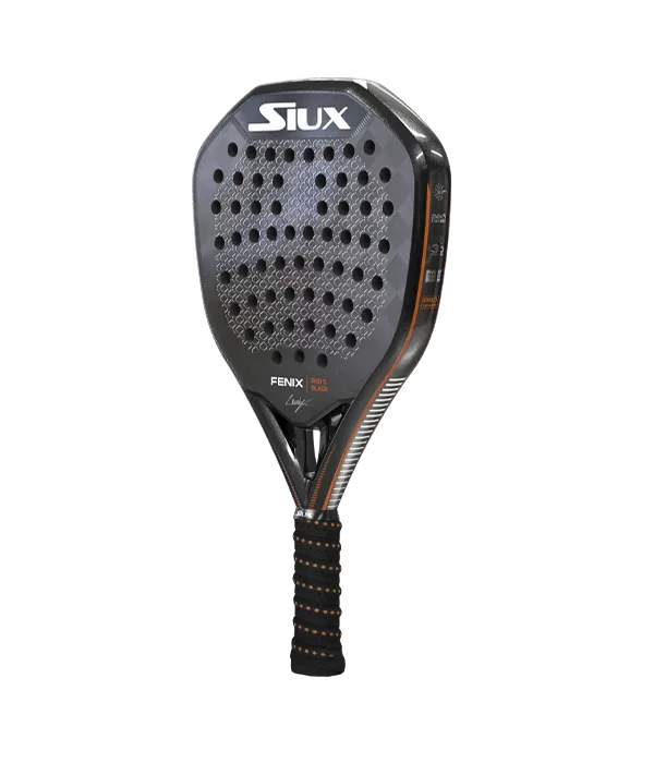 Siux Fenix Pro 5 Black 2025 Leo Augsburger Padel Racket