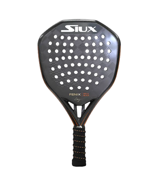 Siux Fenix Pro 5 Black 2025 Leo Augsburger Padel Racket
