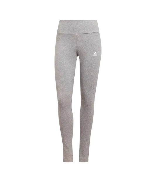 Mallas Adidas Essentials High-Wasted Logo grises