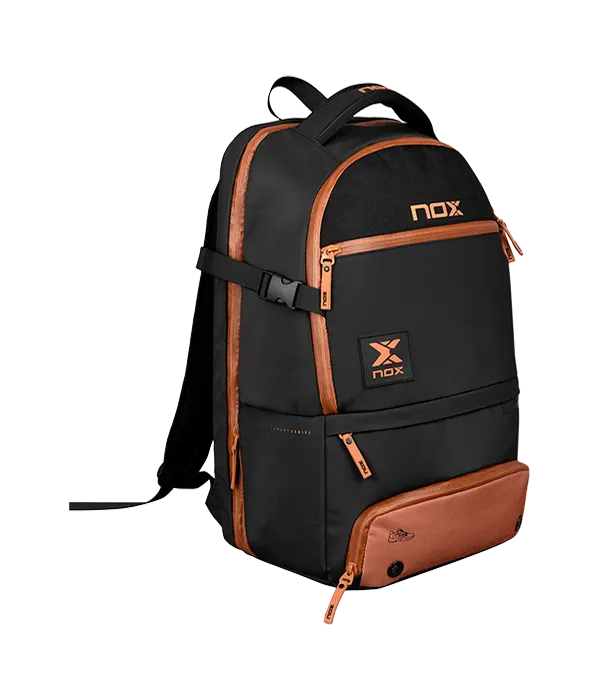 Backpack NOX Luxury Open Series Negro/Marrón