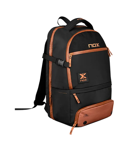 Backpack NOX Luxury Open Series Negro/Marrón