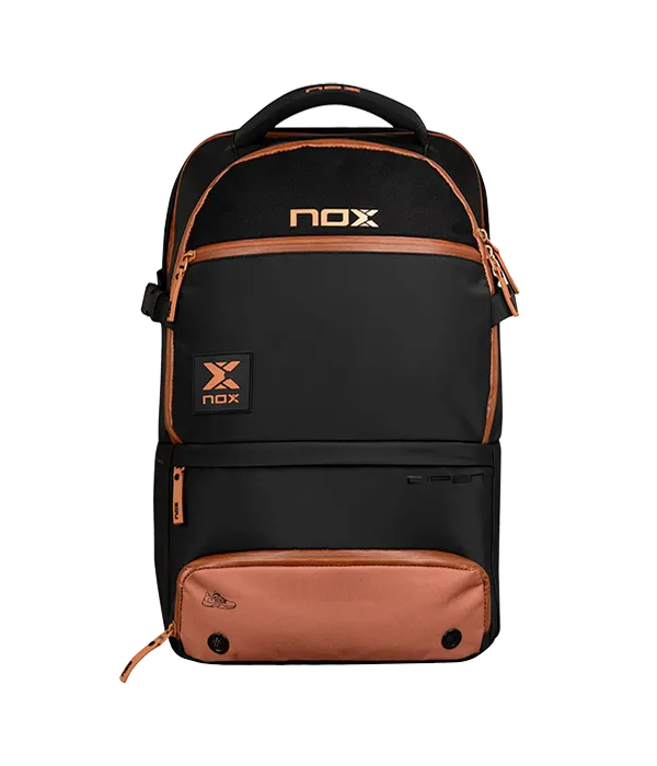 Backpack NOX Luxury Open Series Negro/Marrón
