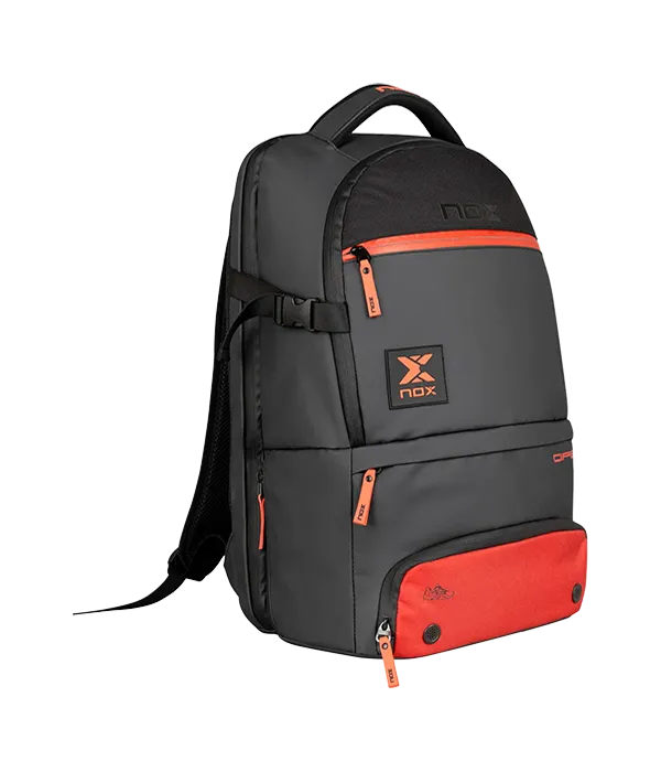 Backpack NOX Luxury Open Series Negro/Rojo