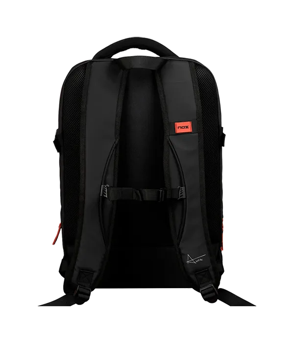 Backpack NOX Luxury Open Series Negro/Rojo