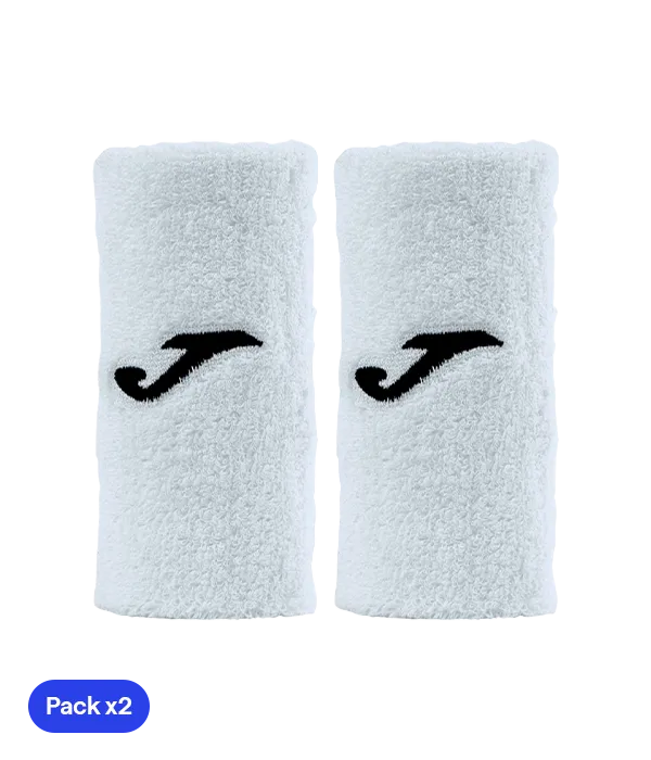 Wristband Joma Larga White 2025 (Pack x2)