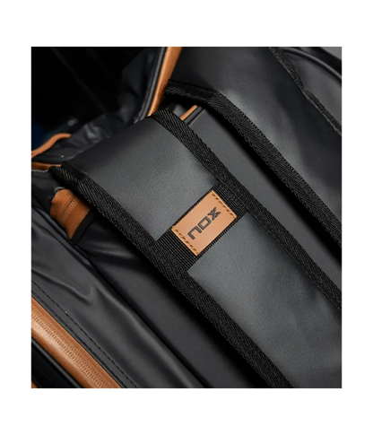Padel Bag  NOX Luxury Open Series Negro/Marrón