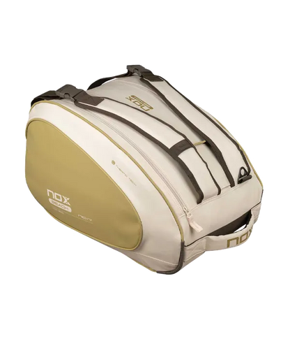 Padel Bag  NOX Beach Team NG17 Crema/Verde Pistacho