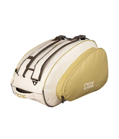 Padel Bag  NOX Beach Team NG17 Crema/Verde Pistacho
