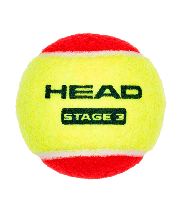 Balls  HEAD Stage 3 (5/8 años) (Pack x3)