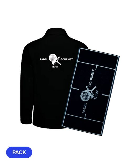 Pack Softshell PPS x Padel Team Gourmet + Toalla