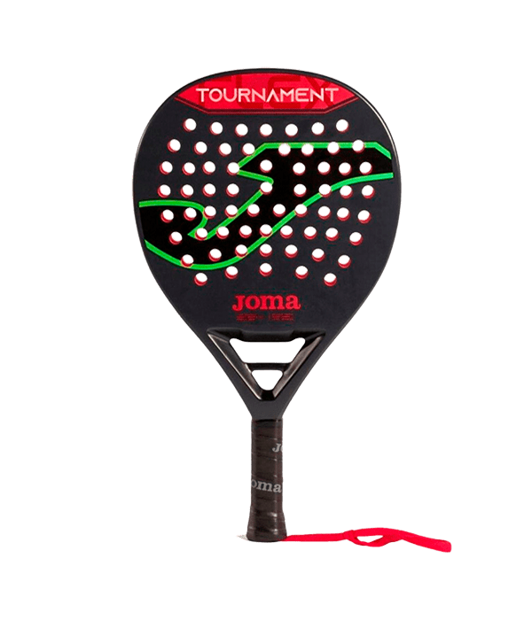 Joma Tournament Flex Black Red Padel Racket Padel Racket Joma