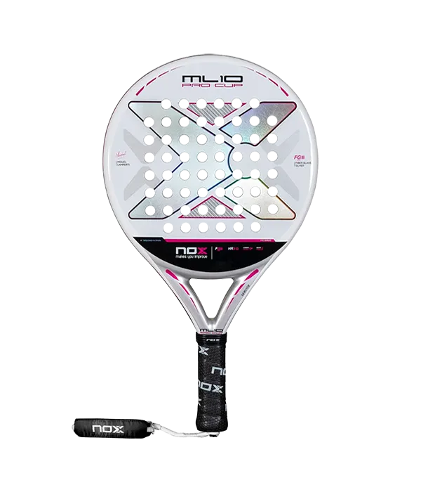 NOX ML10 Pro Cup Silver 2025 Miguel Lamperti Padel Racket