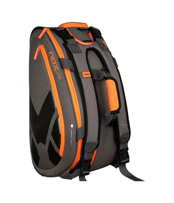 Padel Bag  NOX AT10 Team Gris/Naranja