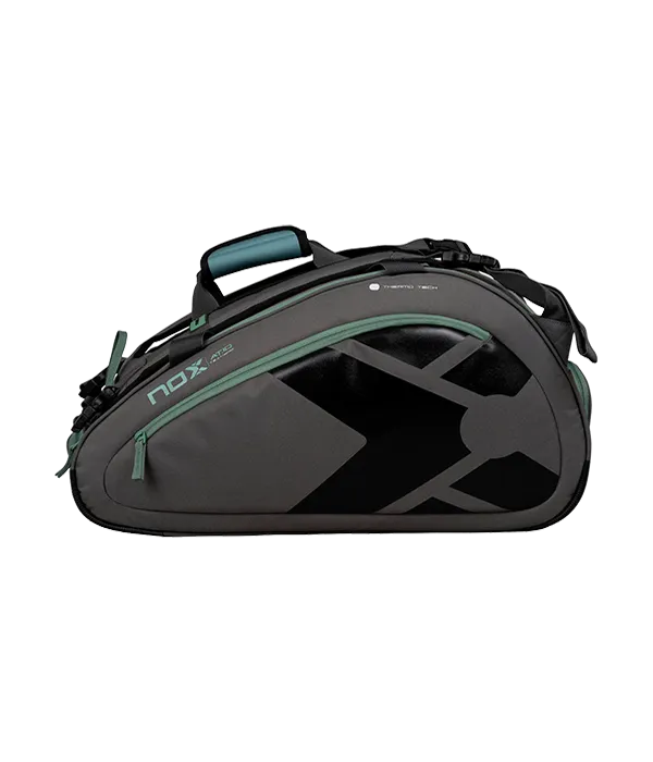 Padel Bag  NOX AT10 Team Gris/Verde