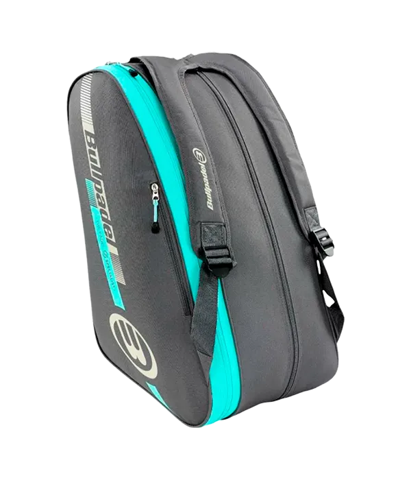 Padel Bag  Bullpadel Tour Gris Oscuro/Turquesa 2025