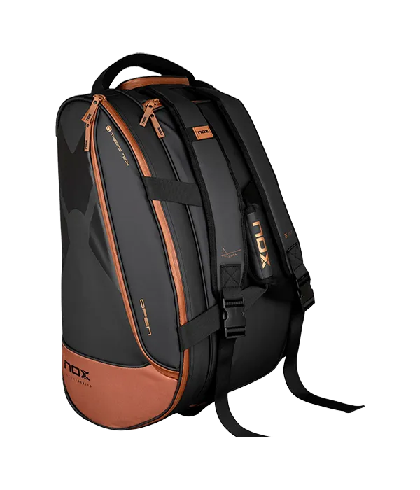 Padel Bag  NOX Luxury Open Series Negro/Marrón