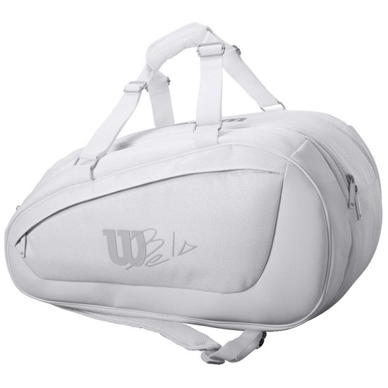 WILSON BELA SUPER TOUR PADEL White FERNANDO BELASTEGUIN Padel Bag Bolsas Wilson
