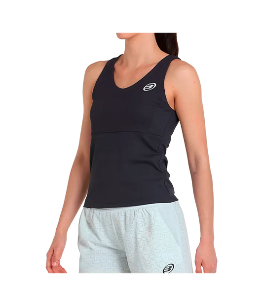 Camiseta Bullpadel Porru Mujer Carbon