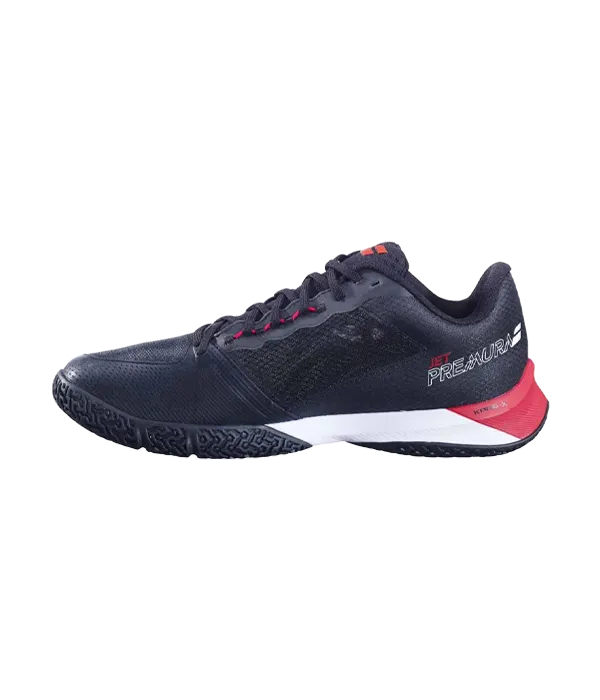 Padel Shoes Babolat Jet Premura 2 Black/Tomato Red 2025