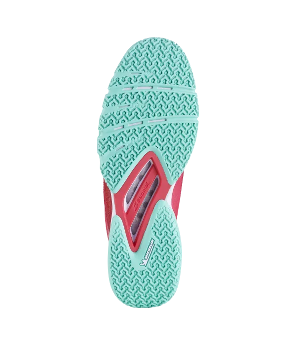 Padel Shoes Babolat Jet Premura Red/Electric Green Juan Lebrón