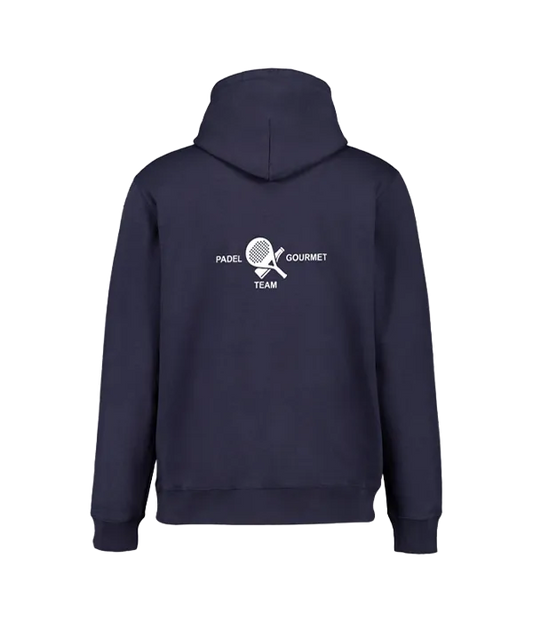 Sudadera Padel Team Gourmet Unisex Azul marino